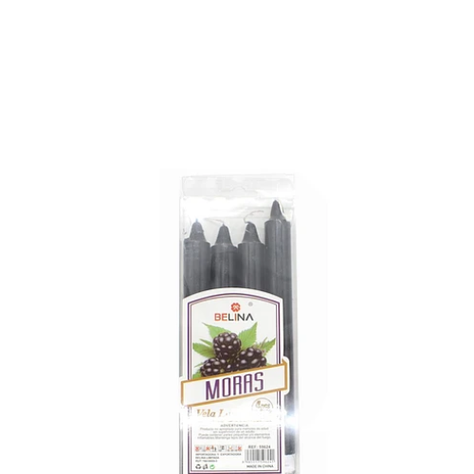 Velas Aromáticas 4pcs 17cm Mora-1