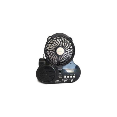 Parlante Radio Ventilador Solar-1