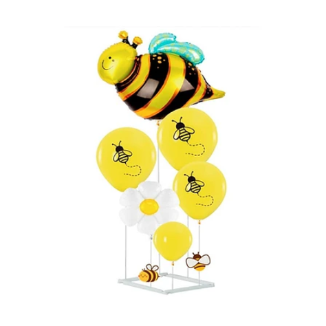 Set De Globos Abeja 6pcs Color Amarillo-0