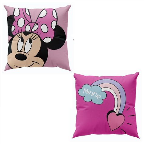 COJIN VELOUR 40x40 MINNIE COMETS.-1