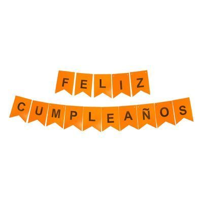 BANNER F.C. FLUOR NARANJO X1 UNI-1