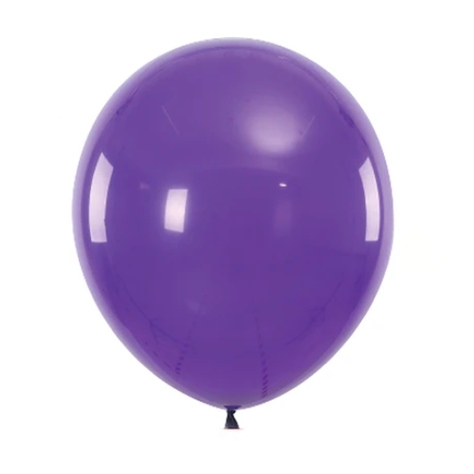 Globos De Látex Morado Mate 100Pcs 23Cm-0