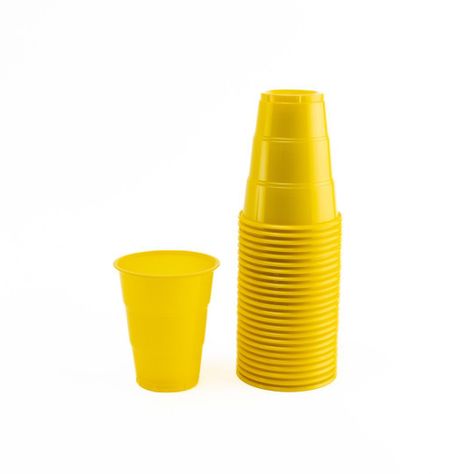 VASO 7 AMARILLO X25 UNI-0