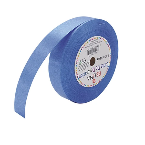 Cinta De Regalo Azul Rollo 1.8cmx50y-0