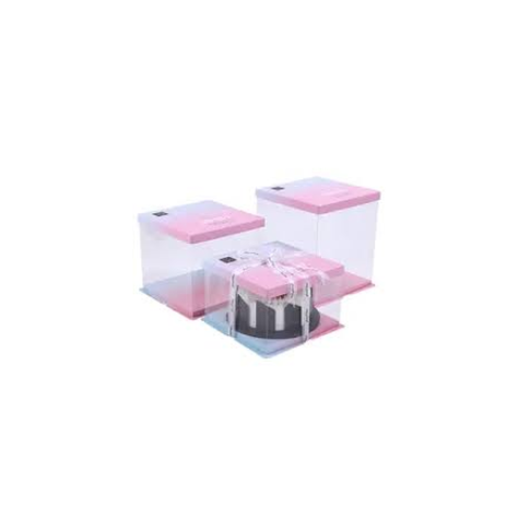  CAJA P/TORTA TRANS C/BICOLOR 29.5cm*32cm (sin lazo).-0
