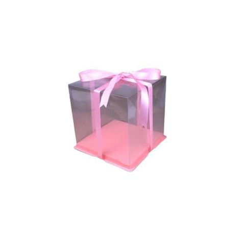  CAJA P/TORTA TRANS C/BICOLOR 29.5cm*32cm (sin lazo).-1