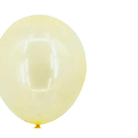 Globos De Látex Amarillo Fluorescente 10Pcs 21Cm-1