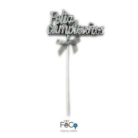 DECO TORTA F.C 3D PLATEADO X1 UNI-0