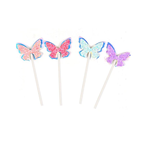 Topper De Mariposa 4pcs 5x12cm-0