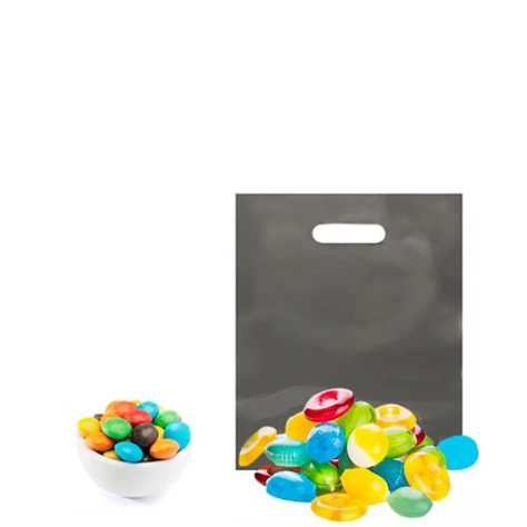 Bolsa Plástica 10pcs Color Gris-0