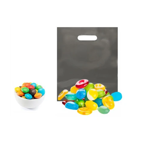 Bolsa Plástica 10pcs Color Gris-1