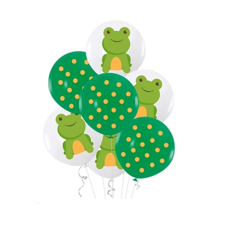 Set De Globos De Látex Rana 7pcs-0