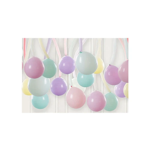Set Globos De Latex Colores Pasteles-0