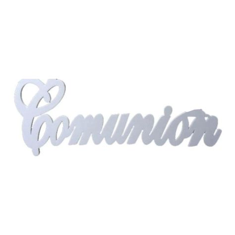 COLGANTE GOMA EVA PRIMERA COMUNION BLANCO-1