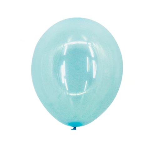 Globos De Látex Azul Fluorescente 10Pcs 21CM-0