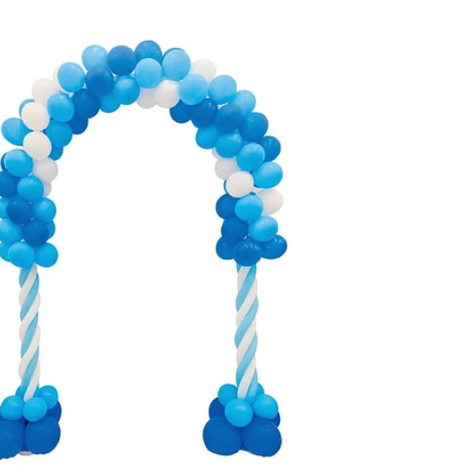Arco De Globos De Látex Azul 116Pcs 180Cm-1