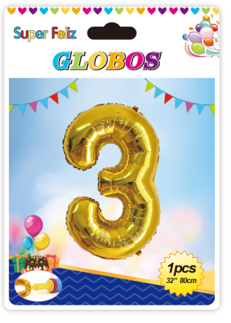 globo numero 3-0