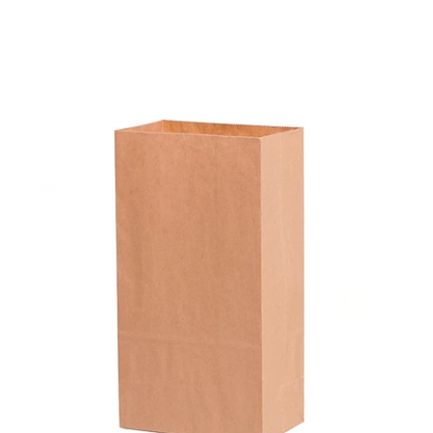 Bolsas De Papel Color Kraft 6unidades 11x18x30cm-1