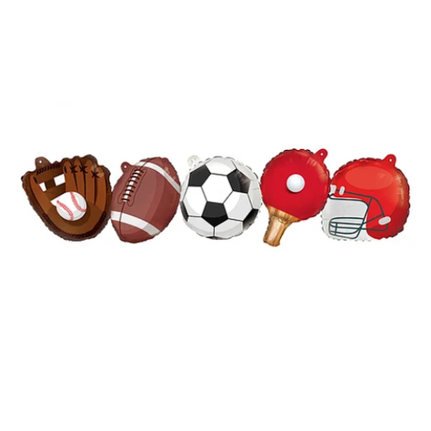 Set Globo Metalico Deporte 24x91Cm-1