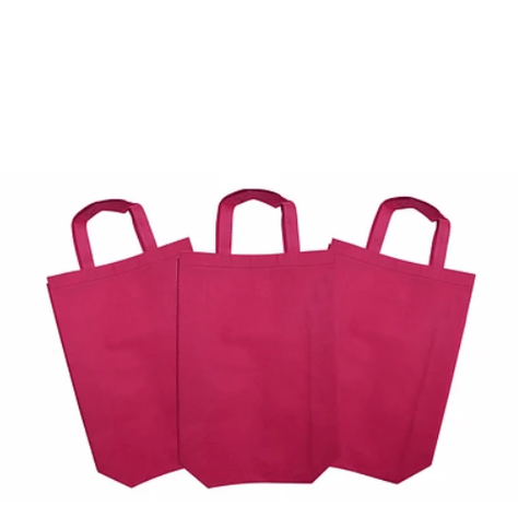 Bolsa De Genero Fucsia 41x35x12cm-1