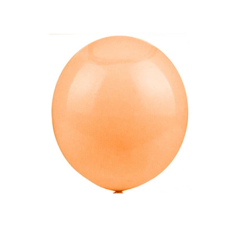 Globos De Látex Pastel Color Naranja 10pcs 23cm-0