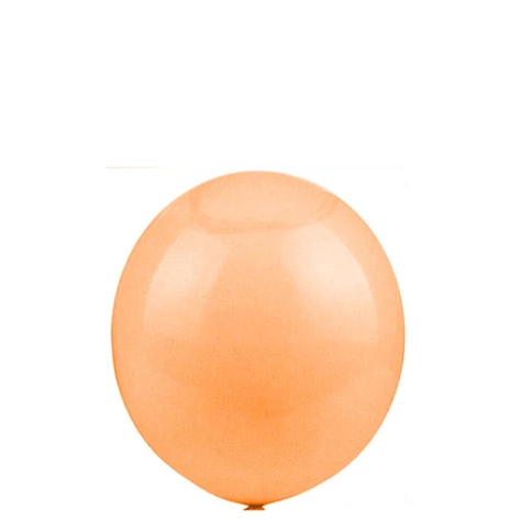 Globos De Látex Pastel Color Naranja 10pcs 23cm-1