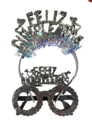 SET LENTES Y CINTILLO PLATEADO-0