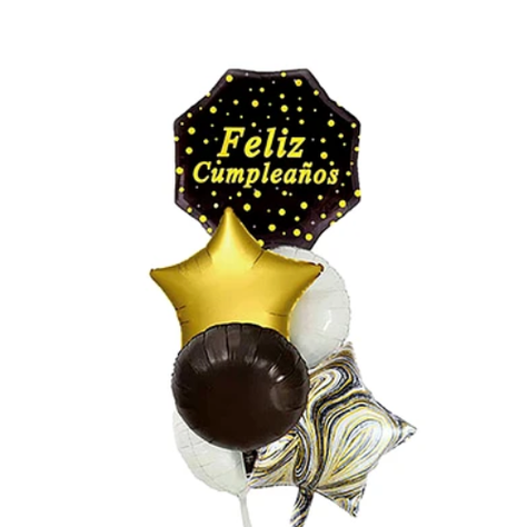 Set De Globos Feliz Cumpleaños 6pcs-1