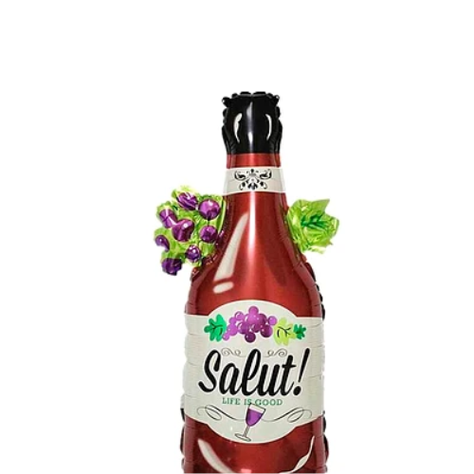 Globo Metalico Botella 48x93Cm-1