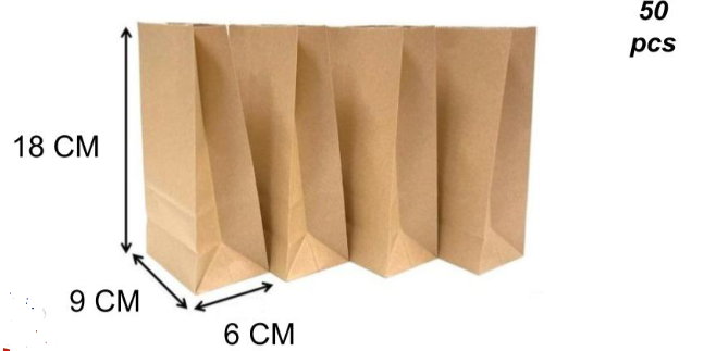 BOLSAS DE PAPEL X 50UND-0
