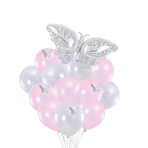Set De Globos Mariposa 13pcs-1