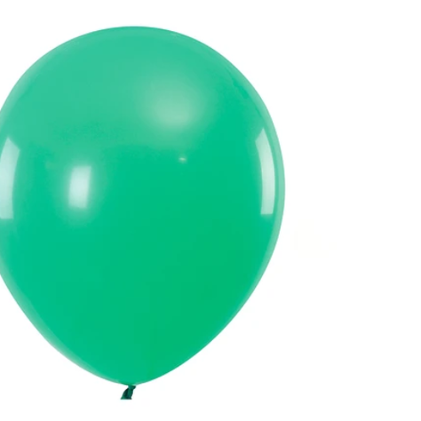 Globo De Látex Verde Mate 2Pcs 60Cm-1