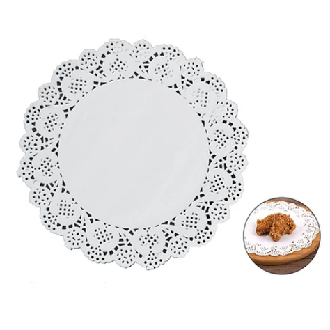 Blonda Para Torta 21cm Blanco-0