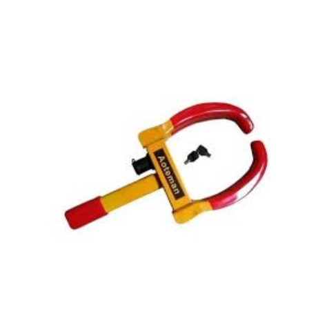 Traba Ruedas Anti Robo Auto Ajustable.-0