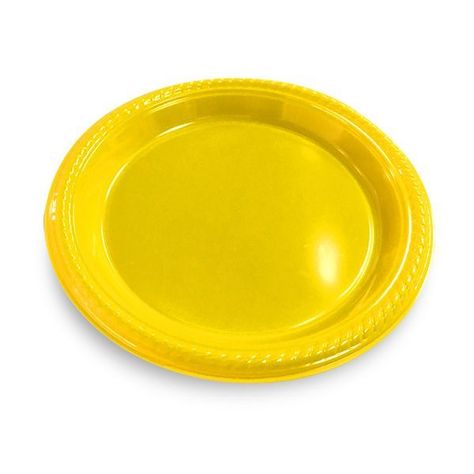 PLATO 7 PLASTICO VERDE X10 UNI-1