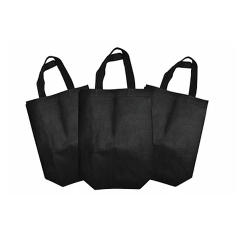 Bolsa De Genero Negra 45x35x12cm-1