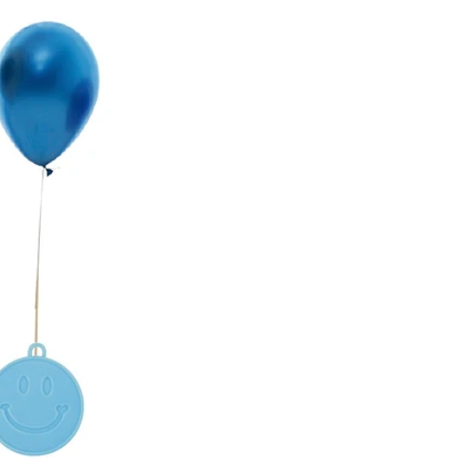 Soporte Para Globo Caritas Feliz 4Pcs-1