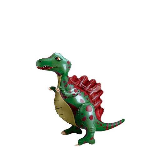 Globo Metálico Dinosaurio Verde 69x72 cm-1