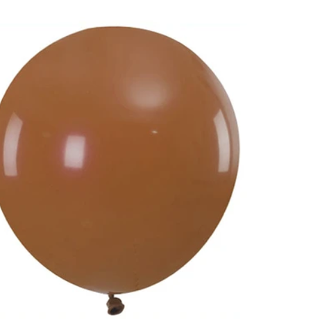 Globo De Látex 50Pcs 23Cm Café-1
