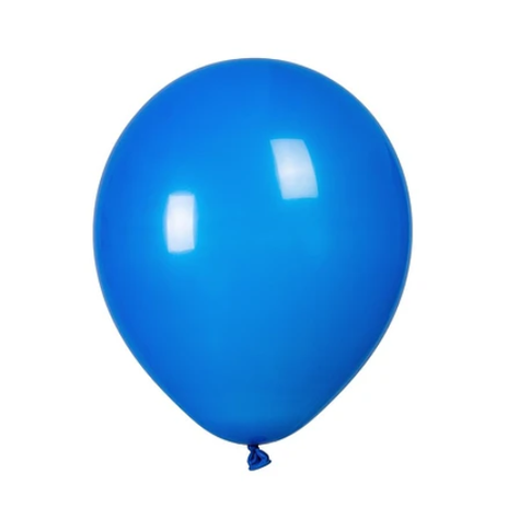 Globos De Latex Azul Oscuro Mate 50 Pcs-0