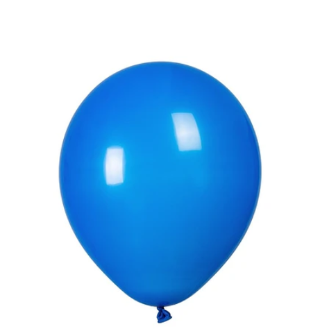 Globos De Latex Azul Oscuro Mate 50 Pcs-1