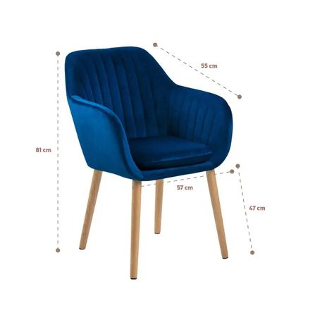 Poltrona Diamond Azul-1