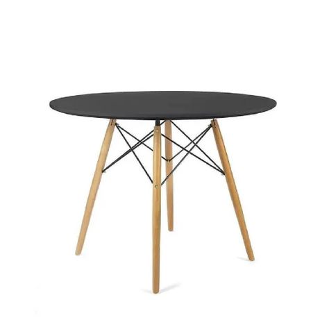 Mesa de Comedor Round 100cm Negro-0