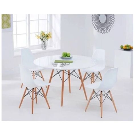 Mesa de Comedor Round 100cm Negro-2