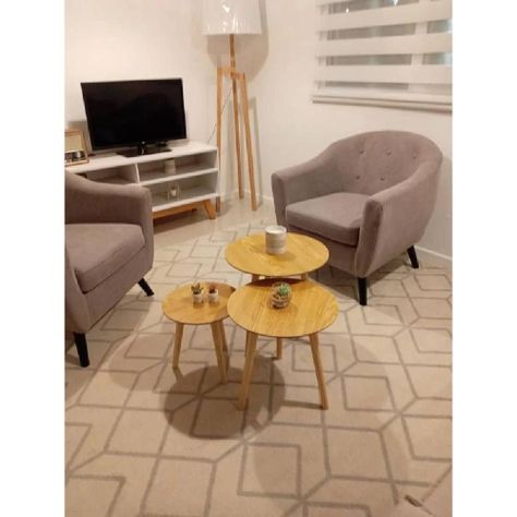 Set 3 Mesas Grape Centro/Lateral Natural-1