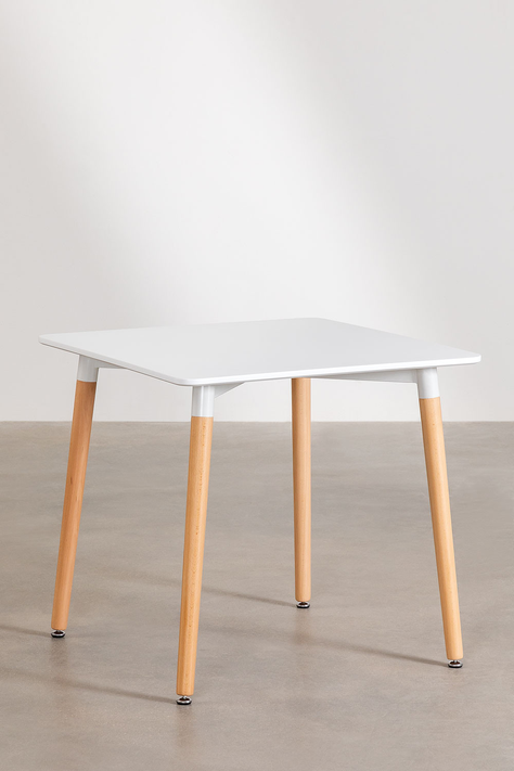 Mesa Eames Cuadrada 80x80 Cm-1