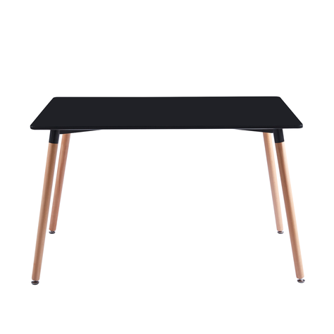 Mesa Eames Rectangular Negra 120 Cm-0