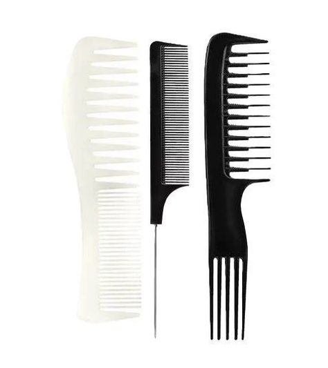 Peines Revlon Ionicos Negro Blanco-0