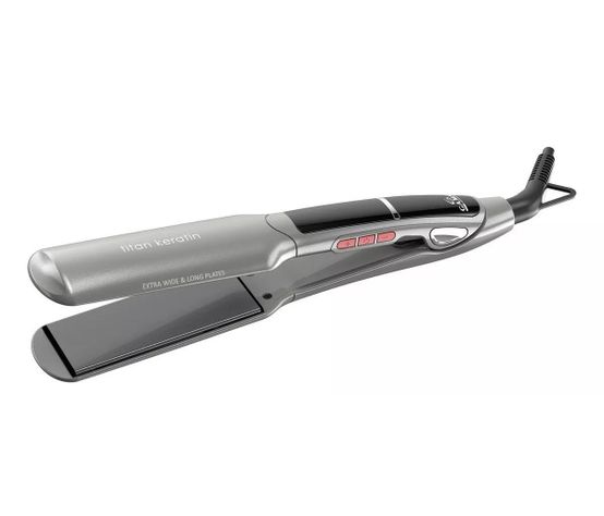 Plancha De Cabello Gama Italy X-wide Digital Titan Keratin-2