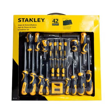 Juego Desarmadores Combinados Plano Phillip Stanley 62-113-1